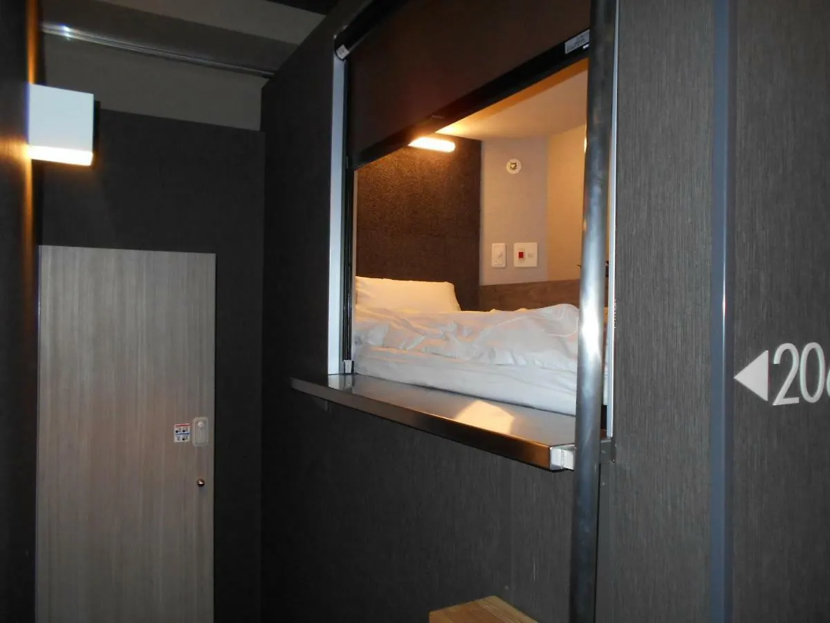 Capsule hotel Bizcourt Cabin Susukino Sapporo